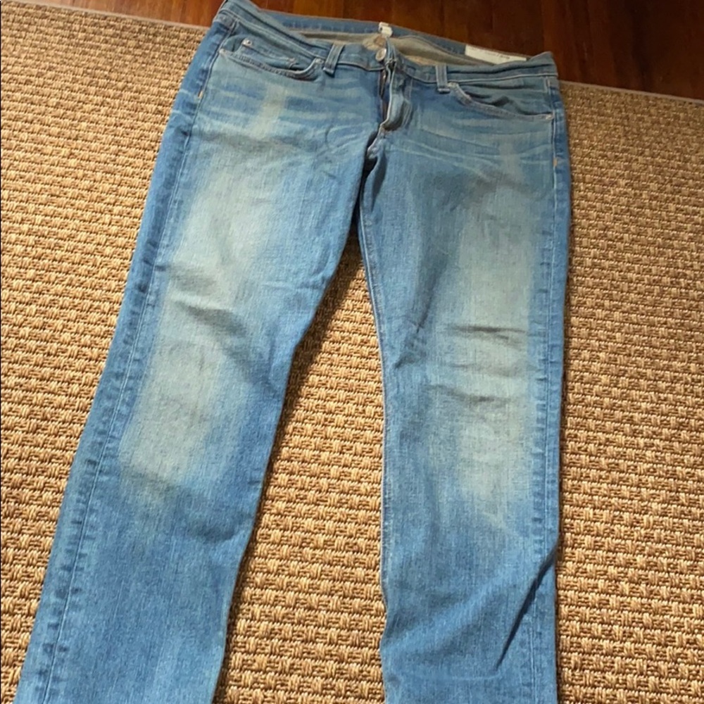 Rag and bone light wash jeans